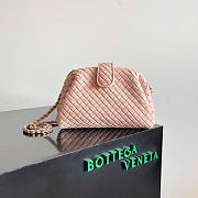 Bottega Veneta Small Lauren 1980 Cameo Leather Clutch Bag - 27x15x7.5cm - 1