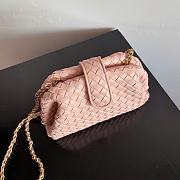 Bottega Veneta Small Lauren 1980 Cameo Leather Clutch Bag - 27x15x7.5cm - 6