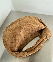 Bottega Veneta Small Jodie Suede Brown - 36x21x13cm - 6