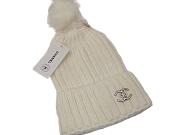 Gift Chanel Beanie White 1 - 1