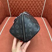 LV Toiletry Bag Monogram Eclipse Canvas M11508 - 24x13x13cm - 4