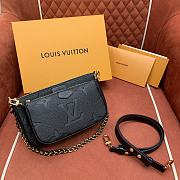 LV Multi Pochette Accessoires Black M80399 - 25x14.5x4.5cm - 1