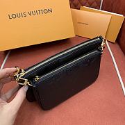 LV Multi Pochette Accessoires Black M80399 - 25x14.5x4.5cm - 4