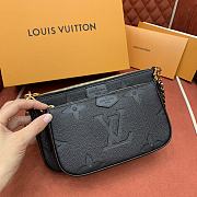 LV Multi Pochette Accessoires Black M80399 - 25x14.5x4.5cm - 2