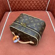 LV Nice Mini Monogram Canvas Beige M44495 - 20x13.5x12cm - 3