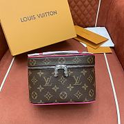 LV Nice Mini Monogram Canvas Fuchsia Pink M46767 - 20x13.5x12cm - 1