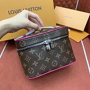 LV Nice Mini Monogram Canvas Fuchsia Pink M46767 - 20x13.5x12cm - 6