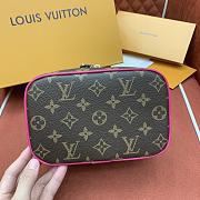 LV Nice Mini Monogram Canvas Fuchsia Pink M46767 - 20x13.5x12cm - 3