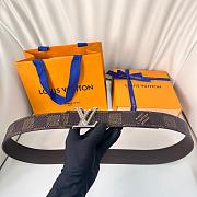 LV Dimension 40mm Reversible Belt Damier Ebony Canvas M8888U  - 4