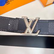 LV Must 40mm Reversible Belt Damier Graphite Canvas M8889U - 6