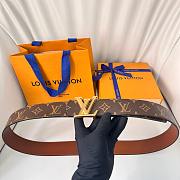 LV Dimension 40mm Reversible Belt Monogram Canvas M8845U - 1