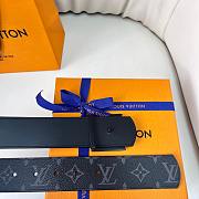 LV Dimension 40mm Reversible Belt Monogram Eclipse Canvas M8962U - 3