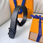 LV Dimension 40mm Reversible Belt Monogram Eclipse Canvas M8962U - 4