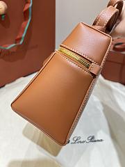 Loro Piana Extra Bag L27 Smooth Calfskin Warm Tan - 27x16x10cm - 4