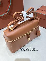 Loro Piana Extra Bag L27 Smooth Calfskin Warm Tan - 27x16x10cm - 2