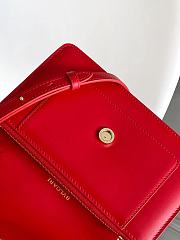 Blvgari Serpenti Forever Chain Wallet Calf Leather Red - 20x12x4.5cm - 6