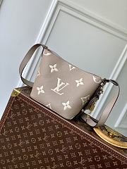 LV All In BB Bicolor Monogram Empreinte Taupe Gray/ Cream White M13045 - 18x16x12cm - 2