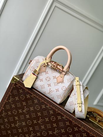 LV Speedy 18 Mastic Cream - 18x12x10cm