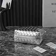 Bottega Veneta Wallace Silver - 20x13x9.5cm - 4