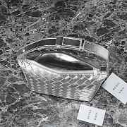 Bottega Veneta Wallace Silver - 20x13x9.5cm - 3