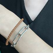 Hermes Roulis Double Tour Bracelet Brown - 1