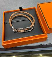 Hermes Roulis Double Tour Bracelet Brown - 4