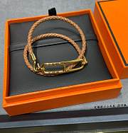 Hermes Roulis Double Tour Bracelet Brown - 2