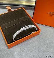 Hermes Kelly Bracelet Small Model with 539 Diamonds - 5