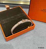 Hermes Kelly Bracelet Small Model with 539 Diamonds - 4