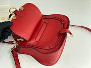 Chloe Marcie Mini Double Carry Bag Red - 21x16x8cm - 5