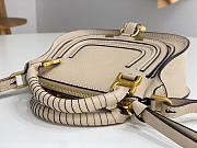 Chloe Marcie Mini Double Carry Bag Beige - 21x16x8cm - 6