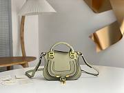 Chloe Marcie Mini Double Carry Bag Green - 21x16x8cm - 1