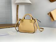 Chloe Marcie Mini Double Carry Bag Milk Tea - 21x16x8cm - 3