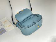 Chloe Marcie Mini Double Carry Bag Blue - 21x16x8cm - 5