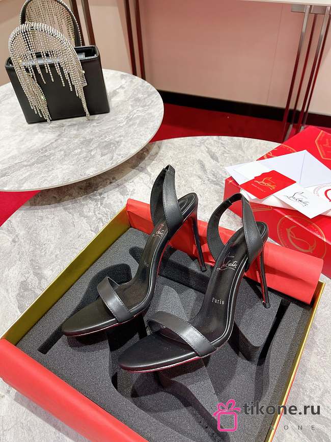 Christian Louboutin O Marilyn Sandals 100 Black - 1