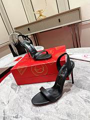 Christian Louboutin O Marilyn Sandals 100 Black - 6