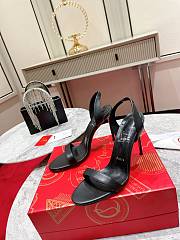 Christian Louboutin O Marilyn Sandals 100 Black - 2