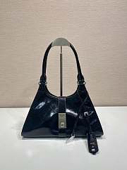 Prada Medium Leather Tote bag Black - 32x21x15cm - 1