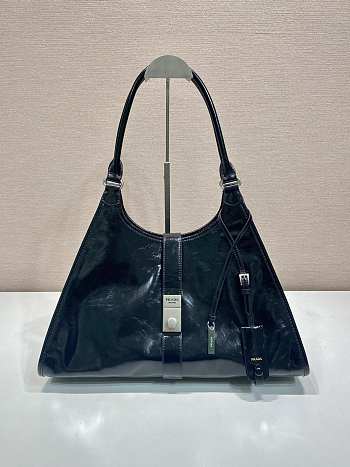 Prada Large Leather Tote bag Black - 39x24.5x14cm