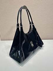 Prada Large Leather Tote bag Black - 39x24.5x14cm - 6