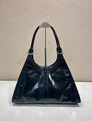 Prada Large Leather Tote bag Black - 39x24.5x14cm - 4