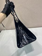 Prada Large Leather Tote bag Black - 39x24.5x14cm - 3