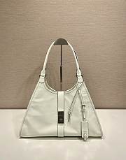 Prada Large Leather Tote bag White - 39x24.5x14cm - 1