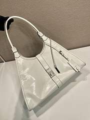 Prada Large Leather Tote bag White - 39x24.5x14cm - 2