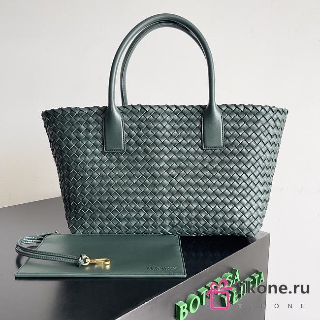 Bottega Veneta Small Cabat Raintree - 33x20x13cm - 1