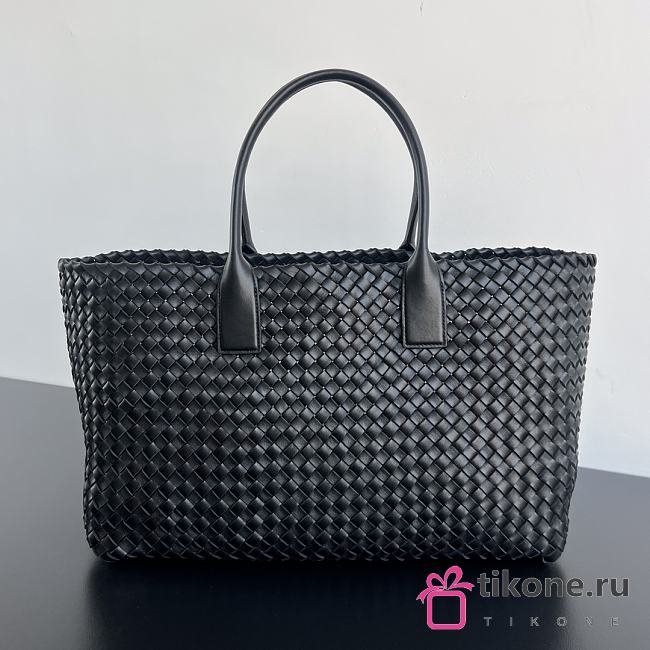 Bottega Veneta Large Cabat Black - 45x33x20cm - 1