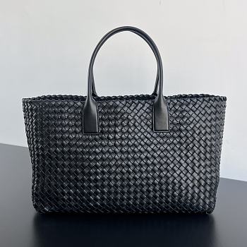 Bottega Veneta Large Cabat Black - 45x33x20cm