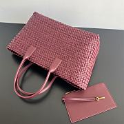 Bottega Veneta Large Cabat Burgundy - 45x33x20cm - 5