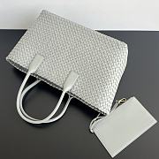 Bottega Veneta Large Cabat Gray - 45x33x20cm - 6