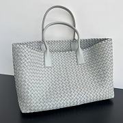 Bottega Veneta Large Cabat Gray - 45x33x20cm - 5